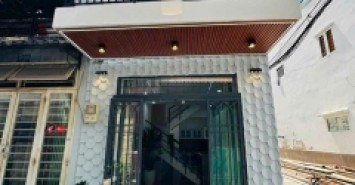 Nhà 2 MT hẻm 25/83/64 Bùi Quang Là, Phường 12, Gò Vấp, Hẻm 4m, 3,1x9m, Cn 27,6 m2, trệt 1 lầu, 2PN, 2WC, Full nội thất, 3,38 tỷ TL
