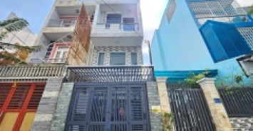 Nhà MT Đường số 9 P16 GV, hẻm 5m,  Dt: 48m2, Ht:4PN 5WC Giá 6,15Tỷ TL