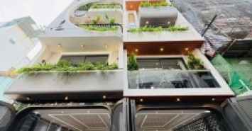 Nhà hẻm 111/36/2 Phạm Văn Chiêu, Phường 14, Gò Vấp, Hẻm 3,5m, 4x16,5m, Cn 65 m2, trệt lửng 3 lầu, ST, 4PN, 5WC, Phòng Xông hơi, Full nội thất, 9,9 tỷ TL