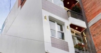 Nhà hẻm 105/16/9 Nguyễn Tư Giản, Phường 12, Gò Vấp, Hẻm 4m, 3,73x13,3m, Cn 41,6 m2, trệt lửng 2 lầu, ST, 4PN, 5WC, Phòng xông hơi, Full nội thất, 7,65 tỷ TL