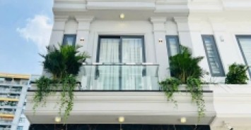 Nhà hẻm 616/61/222 Lê Đức Thọ, Phường 15, Gò Vấp, Hẻm 8m thông, 4x16m, Cn 64 m2, trệt 3 lầu, ST trước sau, 3PN, 4WC, PT, Phòng xông hơi, Thang máy, Full nội thất, 12,3 tỷ TL