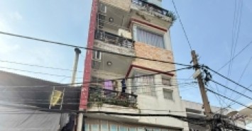 Nhà hẻm 19/6/22 Hoàng Xuân Nhị, Phường Phú Trung, Tân Phú, Hẻm 4m, 4,5x24m, Cn 107 m2, trệt 3 lầu, ST, 5PN, 5WC, 8,2 tỷ TL