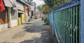 Đất hẻm 109/11/1 Đường số 2, Phường 16, Gò Vấp, Hẻm 4,5m, 4,5x17m, Cn 76,2 m2, 7,6 tỷ TL