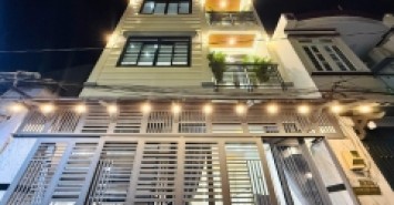 Nhà hẻm 285/20/4A Phạm Văn Chiêu, Phường 14, Gò Vấp, Hẻm 3,1m, 6 NH 6,25x8,5m, Cn 45,5 m2, trệt 2 lầu, ST sau, 3PN, 3WC, Full nội thất, 6,58 tỷ TL