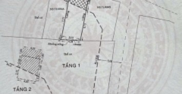 Nhà MT Nguyễn Tư Giản, Phường 12, Gò Vấp, MT 12m, 4,05x13m, Cn 49,7 m2, trệt 1 lầu, 7,1 tỷ TL Lộc