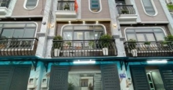 Nhà 2 MT hẻm 75/1B Nguyễn Tư Giản, Phường 12, Gò Vấp, Hẻm 4,5m, 4x12,5m, Cn 45,3 m2, trệt lửng 4 lầu, ST, 5PN, 7WC, Thang máy, Full nội thất, 9,68 tỷ TL