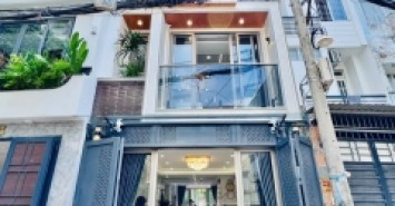 Nhà hẻm 23/39A Đường số 21, Phường 8, Gò Vấp, Hẻm 5m thông, 4x18m, Cn 67,6 m2, trệt lửng 2 lầu, ST, 4PN, 5WC, Hóc chờ thang máy, Full nội thất, 10,83 tỷ TL