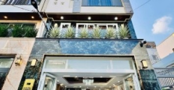 Nhà hẻm 1426/3A Lê Đức Thọ, Phường 13, Gò Vấp, Hẻm 6m thông, NH 5,7x17m, Cn 84,3 m2, trệt lửng 3 lầu, ST, 4PN, 5WC, 1P Xông hơi, Full nội thất, Thang máy, 15,8 tỷ TL