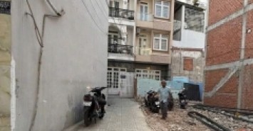 Đất hẻm 499/6/5V Quang Trung, Phường 10, Gò Vấp, Hẻm 3m, NH 4x6,75m, Cn 39,5 m2, 4,6 tỷ TL