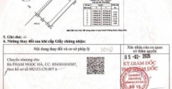 Đất 2 MT hẻm 252/32 Phạm Văn Chiêu, Phường Thông Tây Hội, Phường 9 cũ, Gò Vấp, Hẻm 8m thông, 5,1x25m, Cn 100,9 m2, 12,5 tỷ TL