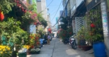 BÁN NHÀ  - TỈNH LỘ 10 - BÌNH TRỊ ĐÔNG  – 3 TẦNG – HẺM XE HƠI NÉ NHAU – 56M2 – GIÁ HƠN 5 TỶ – KHU VIP AN NINH