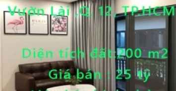 Chính chủ bán  biệt thự song lập khu Senturia Vườn Lài ,Quận 12, TP.HCM