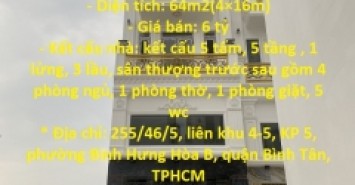 SỞ HỮU NGAY 2 CĂN NHÀ VỊ TRÍ ĐẸP tại quận BÌnh Tân, TPHCM