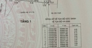 Đất hẻm 275/15 Quang Trung, Phường 10, Gò Vấp, Hẻm 4m thông, 4 NH 4,5x12m, Cn 49,5 m2, 4,1 tỷ TL