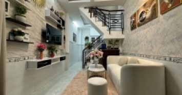 Bán nhà nhỏ 2ty450 Gò Vấp kèm nội thất