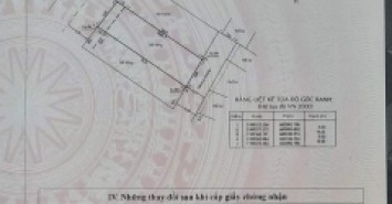 Đất 2 MT hẻm 74/5/45 Đường số 9, Phường 16, Gò Vấp, Hẻm 8m thông, 5x17, Cn 82,7 m2, 6,8 tỷ Chốt