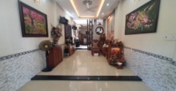 Nhà hẻm 405/46/34 Thống Nhất, Phường 11, Gò Vấp, Hẻm 5m, 4x16m, NH 6,4m, Cn 81,1 m2, 1 trệt 3 lầu, ST, 4PN, 6WC, 7,9 tỷ TL