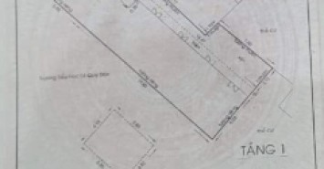 Đất hẻm 114/7/13 Dương Quảng Hàm, Phường 5, Gò Vấp, Hẻm 4m, 8 NH 10x25m, Cn 224 m2, 15,5 tỷ TL
