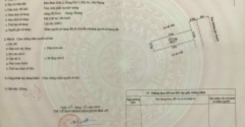 Bán lô đất 89M tái định cư tasa Bình Kiều Đông Hải 2 Hải An