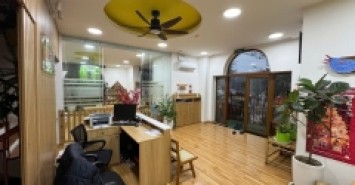 Bán biệt thự lô góc đơn lập Geleximco, có hầm ô tô, mặt phố Lê Trọng Tấn, 242m2, mặt tiền 34m, 56 tỉ