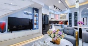 NHÀ BÈ - KHU SÀI GÒN MỚI  -  TẶNG FULL NỘI THẤT - 4 TẦNG - 66M2 - 6TỶ2