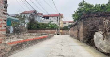 Bán đất Do Thượng, Tiền Phong, Mê Linh, HN. Mặt tiền rộng, đường thông, oto vào đất.