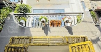 NHÀ BÁN ĐƯỜNG QUANG TRUNG, NỞ HẬU 5,36M, KHU AN NINH SẠCH SẼ