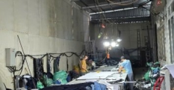 Cho thuê văn phòng nhà xưởng thời trang khép kín.