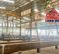 XT035 Nhà xưởng sản xuất CNC, CN phụ trợ, có sẵn cầu trục trọng tải lớn. giao liền